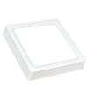 12 Watt Sıva Üstü Kare Led Panel Armatür 1 12W Siva ustu kare LED Panel Arm. Beyaz govde 1