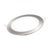 18 Watt Sivi Alti Yuvarlak Led Panel Armatur Saten