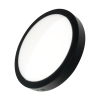 24 Watt Siva Ustu Yuvarlak Led Panel Armatur siyah
