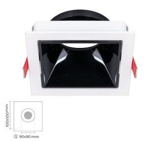 5 w kare led spott rava4149