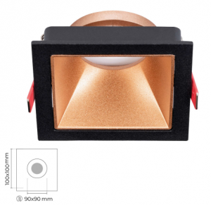 5 w kare led spott rava4160