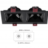 siva alti Ikili led spot beyaz kasa rava4158 optimized Sıva Altı İkili Led Spot