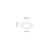 12W MERCEKLİ SIVA ALTI LED SPOT 2 CO18 Photoroom